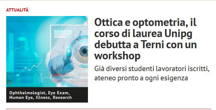 Ottica news